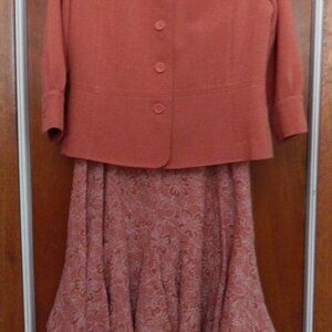 Jacket and skirt